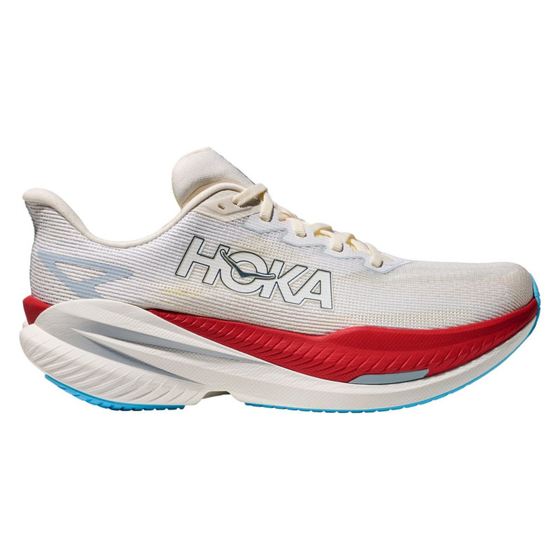 HOKA ONE ONE Mach X 3, WHITE / ALABASTER